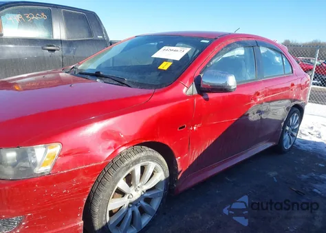 2011 Mitsubishi Lancer Sportback Gts из США, поврежденный, VIN JA32X8HWXBU001324